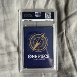2024 One Piece OP06 EN Manga Alternate Art #118 Roronoa Zoro PSA 10 GEM MINT - Image 2