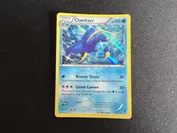 Furious Fists 24/111 Clawitzer Holo Pokemon Card - Image 1