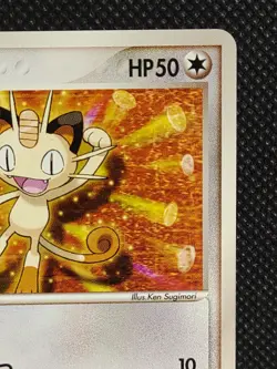 Meowth Pokemon Card 062/ADV-P PROMO Meiji Japanese Vintage - Image 3