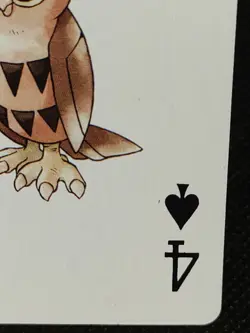 Noctowl Pokemon Trump Card Playing Poker Lugia Pack Silver Japanese - Image 4