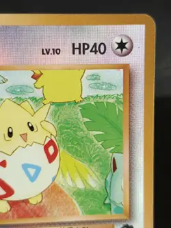 Togepi Southern Islands LV.10 HP40 Japanese Holo Rare Pokemon Card - Image 3
