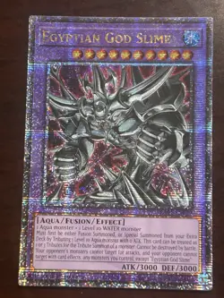 Egyptian God Slime RA01-EN029 Quarter Century Secret Rare 1st Ed Yu-Gi-Oh! Card - Image 1