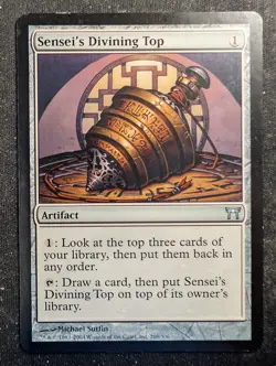 Sensei's Divining Top - Champions of Kamigawa (MTG) - Image 1