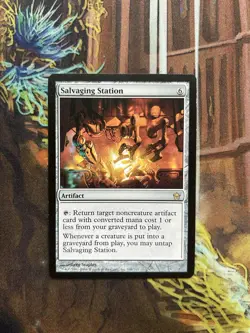 MTG Salvaging Station [Fifth Dawn] LP - Image 1
