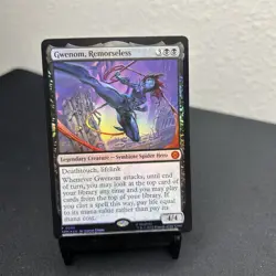 Gwenom Remorseless Foil 0286 Promo Marvel SpiderMan Gift Box Exclusive NM MTG - Image 1