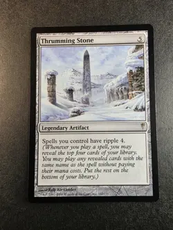 Thrumming Stone Coldsnap Magic the Gathering 2006 - Image 1