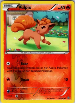 Vulpix 20/160 XY - Primal Clash Pokemon TCG LP-NM - Image 1