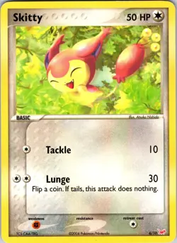 Skitty 6/10 EX Trainer Kit 1: Latias & Latios Pokemon TCG LP Normal - Image 1