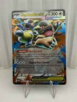 Mega Kangaskhan ex Pokemon TCG MEG Mega Evolution 104/132 Double Rare NM - Image 1