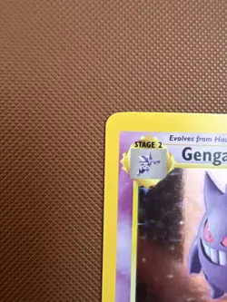 Pokemon Gengar 5/62 Holo Rare Pokemon 1999 Fossil MP - Image 4