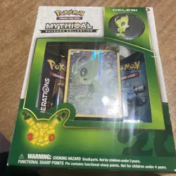 Pokemon Celebi Mythical Collection Box 20th Anniversary - Sealed - Image 1