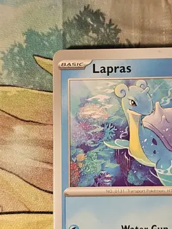 Pokemon Scarlet & Violet Stellar Crown 7-11 Promo Lapras Sealed U.S. Seller - Image 3