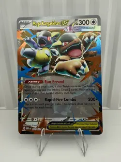 Mega Kangaskhan ex Pokemon TCG MEG Mega Evolution 104/132 Double Rare NM - Image 1