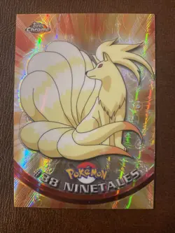 Ninetales #38 2000 Pokemon Spectra Chrome Topps Chrome - Image 1