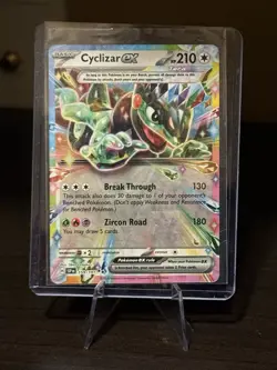 Cyclizar EX 159/191 Double Rare Half Art Pokemon TCG Surging Sparks SSP Holo NM - Image 1