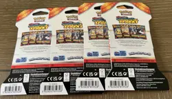 Pokemon TCG Surging Sparks Booster Pack Art Set (4 Pack) NEW & SEALED - Image 2