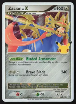 Zacian Lv. X SWSH135 Pokemon Sword and Shield Promo - Image 1
