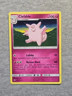 Clefable 89/145 SM Guardians Rising Pokemon Sun & Moon - Image 1