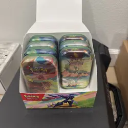 Pokemon Vibrant Paldea Mini Tins TCG - New open box Sealed tins - Assorted - Image 2