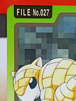 Sandshrew No.027 Pokemon Carddass Nintendo Japanese Rare Vintage - Image 2