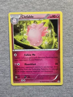 Pokemon TCG - Clefable 71/111 - Furious Fists 2014 - Image 1