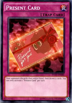 Present Card #INOV-EN080 Yugioh Unlimited Lightly played - Image 1