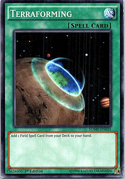 Terraforming SDMP-EN035 Yu-Gi-Oh! Heavy Play 1st Edition - Image 1