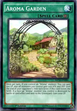 Aroma Garden #MP16-EN086 Yugioh 1st Edition Lightly played - Image 1