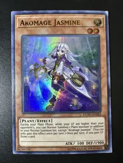 Yugioh Aromage Jasmine DUPO-EN082 Ultra Rare 1st Ed MP - Image 1