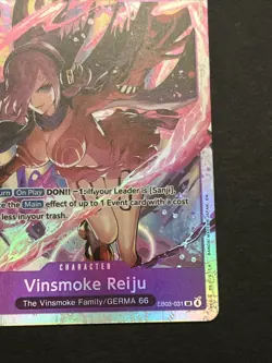 One Piece TCG - Vinsmoke Reiju ENGLISH EB03-031 HEROINES SR Near Mint - Image 4