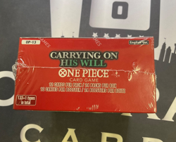 One Piece Factory SEALED Booster Box OP-13 Carrying on His Will English Version - Image 5