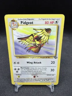 Pokemon Card Pidgeot 24/64 Jungle Non Holo Rare WOTC LP/MP - Image 1