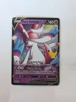 2021 Pokemon Dark Sylveon V SWSH134 Sword & Shield Promo Cards Holo - Image 1