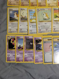 55 Card Lot Base Set 2 Pokemon Cards Nm/ Lp Vintage Wotc No Duplicates - Image 2