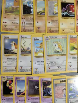 55 Card Lot Base Set 2 Pokemon Cards Nm/ Lp Vintage Wotc No Duplicates - Image 5