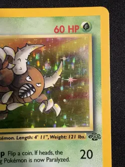 Pokemon Pinsir Jungle 9/64 Holo English 1999 TCG WOTC Card - MP - Image 3