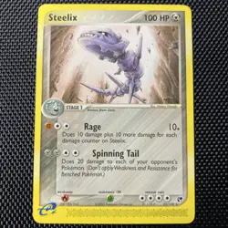 Steelix 23/100 Rare Sandstorm Pokemon Card - Image 1