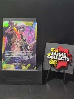 One Piece Card Game Trafalgar Law OP10-119 SEC PRB02 The Best Vol. 2 Foil NM - Image 1