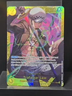 One Piece Card Game Trafalgar Law OP10-119 SEC PRB02 The Best Vol. 2 Foil NM - Image 2
