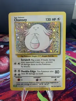 Chansey foil Classic Collection Trading Card Game Classic 015/034 NM - Image 3