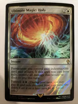 Ultimate Magic: Holy (Surge Foil) R MTG FF Collector Commander 0032 NM - Image 1