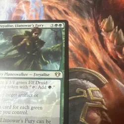 Freyalise, Llanowar’s Fury X1 Mtg Commander Masters Nm - Image 3