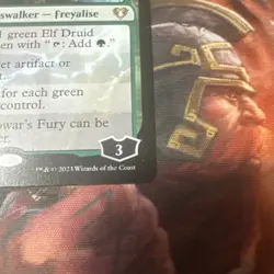 Freyalise, Llanowar’s Fury X1 Mtg Commander Masters Nm - Image 4