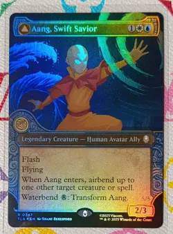 1x MTG Aang, Swift Savior (Showcase) *FOIL* - Avatar Rare! NM Mint! - Image 1