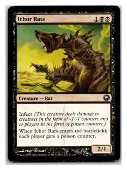 Scars of Mirrodin #67 Ichor Rats - Image 1
