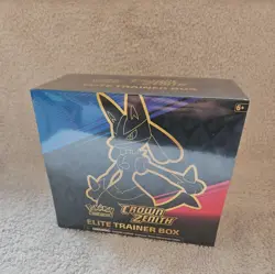 Crown Zenith Elite Trainer Box Sealed Pokemon Etb 820650851476 - Image 1