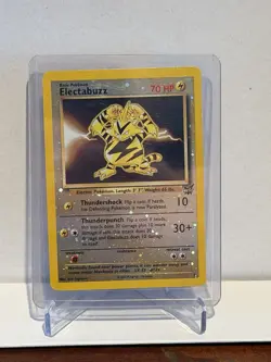 Pokemon TCG Best Of The Game Electabuzz Promo Reverse Holo Foil - LP - Image 1