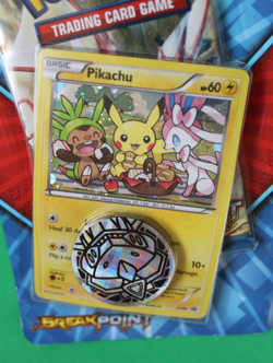 POKEMON XY BREAKPOINT BLISTER BOOSTER PACK PIKACHU SEALED - Image 2