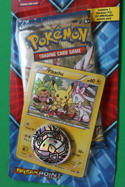 POKEMON XY BREAKPOINT BLISTER BOOSTER PACK PIKACHU SEALED - Image 3