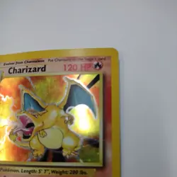 1999 Pokemon Base Set Charizard #4/102 Holo Rare - Image 4
